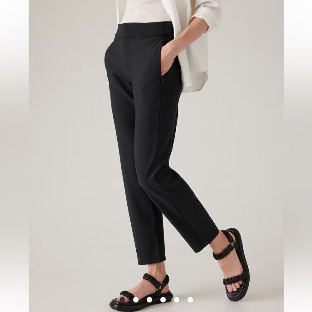 Athleta Black Stellar Trouser Pant